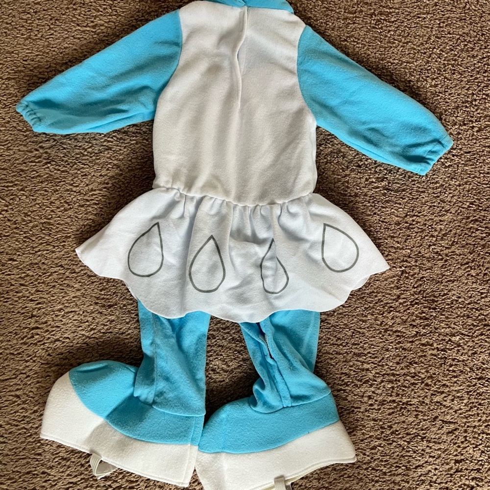 Rubie's baby girls Smurf Light Blue and White Newborn Costume